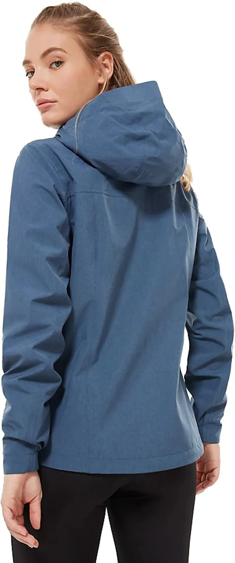 The North Face Womens Dryzzle FutureLight Jacket - Blue Wing Teal Heather-3